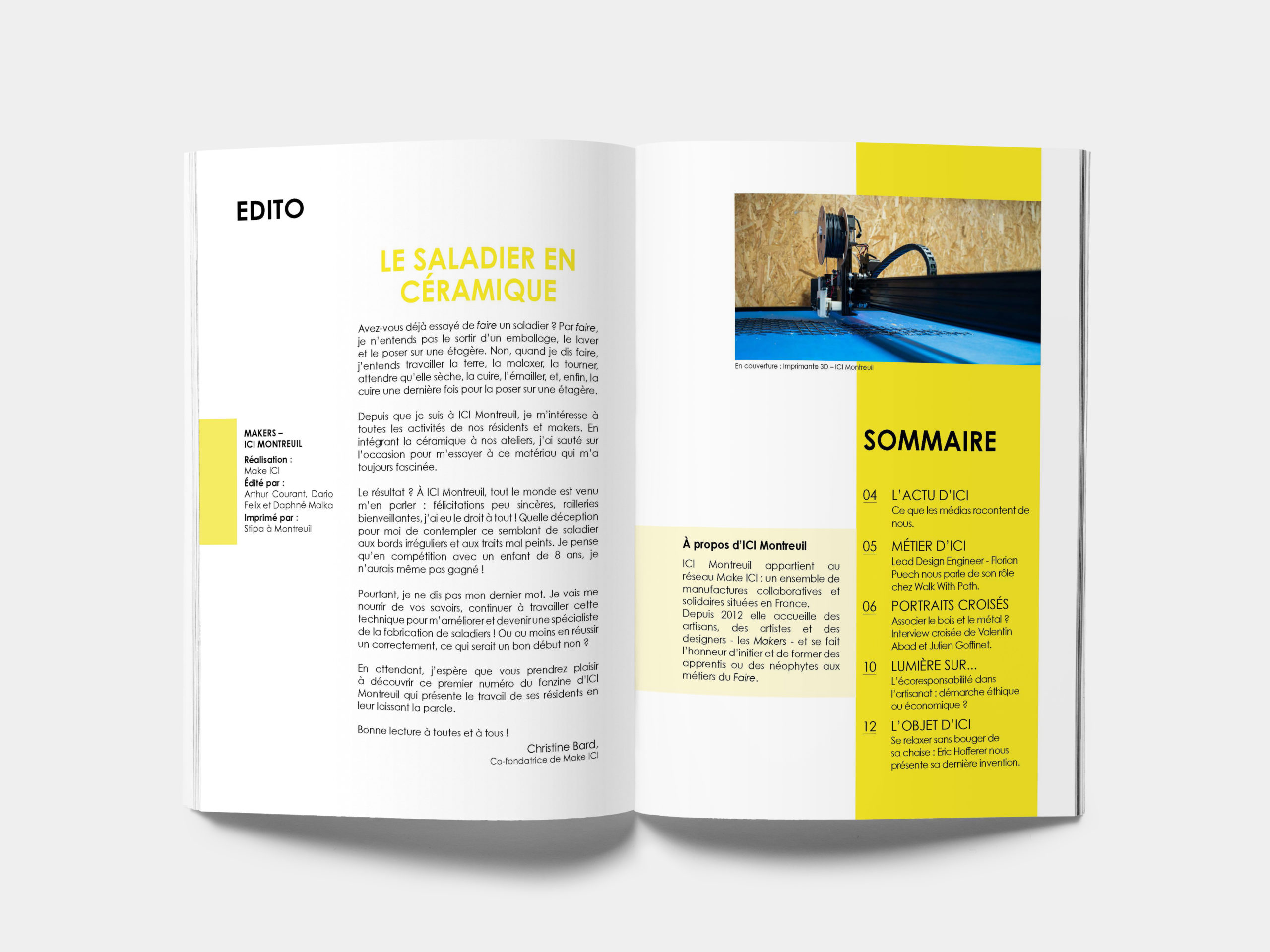 Makers – Le fanzine d'ICI Montreuil - Edito